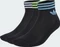 adidas 3-Streifen Ankle Socken black/ash blue/signal green, 3 Paare Vorschaubild