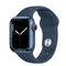 Apple Watch Series 7 (GPS) 41mm Aluminium blau mit Sportarmband abyssblau Vorschaubild