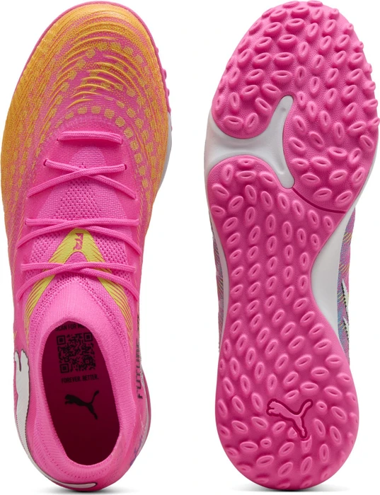Puma Future 9 Match TT poison pink/sun stream/bright aqua/puma white