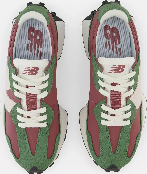 New Balance 327 nori/washed burgundy (Damen)