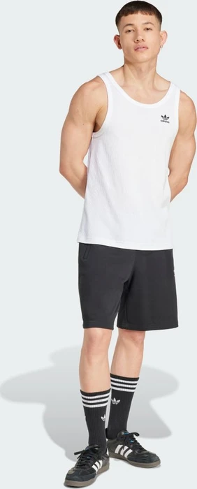 adidas Trefoil Essentials Shirt ärmellos weiß (Herren)
