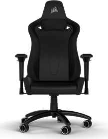 Corsair TC200 Plush Leatherette Gamingstuhl, schwarz