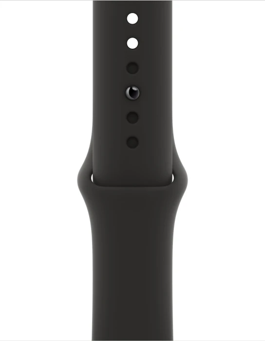Apple Watch SE (GPS) 40mm space grau mit Sportarmband schwarz