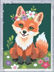 Ravensburger Malen nach Zahlen Blumiger Fuchs