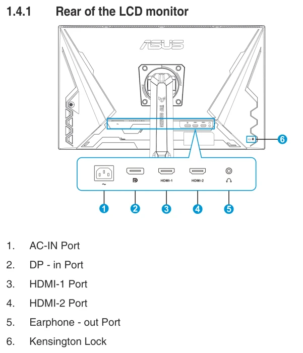 ASUS TUF Gaming VG249QML5A, 23.8"