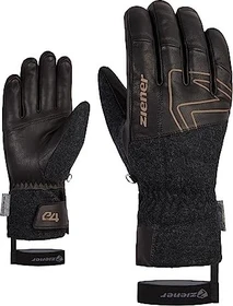 Ziener Ganghofer AW Skihandschuhe schwarz