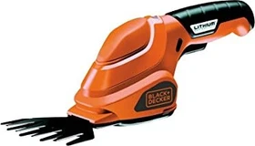 Black&Decker GSL200 Akku-Grasschere inkl. Akku 1.3Ah