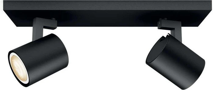 Philips Hue White Ambiance Runner Spot 2-flammig schwarz