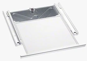 Miele WTV 407 Verbindungssatz mit Push-Pull-Arbeitsplatte weiß