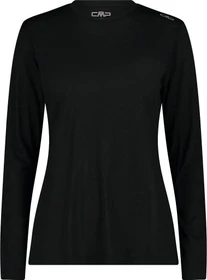 CMP Unlimitech Performance Merino Funktionsshirt langarm schwarz (Damen)
