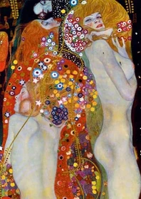 Bluebird Puzzle Gustav Klimt Water Serpents II, 1907