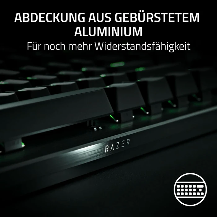 Razer Huntsman V3 Pro, schwarz, LEDs RGB, Razer Analog Optical Switch Gen-2, USB, DE