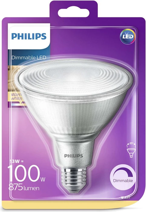Philips Classic LED Reflektor E27 13W/827 dimmbar
