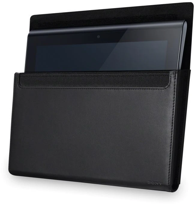 Sony Vaio SGP-CK1 Leder-Schutzhülle schwarz