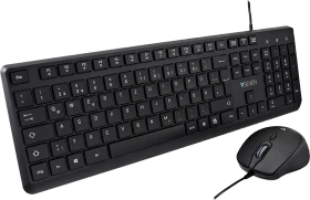 V7 CKU350 Tastatur und Maus Combo, USB, DE