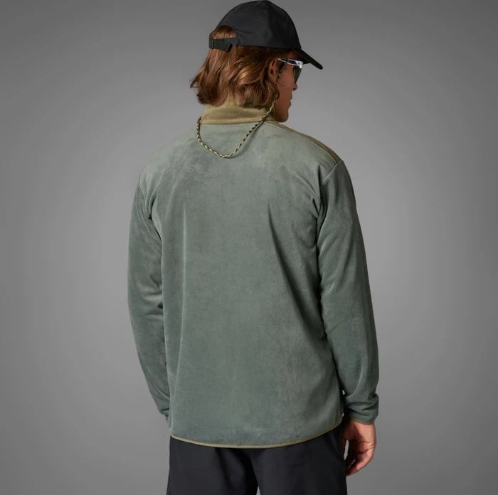 adidas Terrex Multi Fleece Jacke legend ivy/olive strata (Herren)