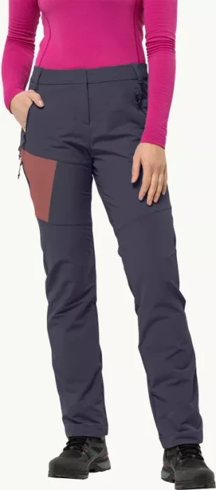 Jack Wolfskin Glastal Winter Hose lang graphite (Damen)