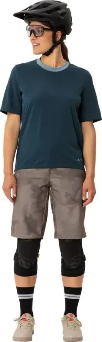 Vaude Loamer Mountainbike Funktionsshirt kurzarm dark sea (Damen)
