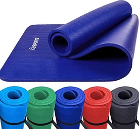 ScSports 190x100cm Yogamatte blau