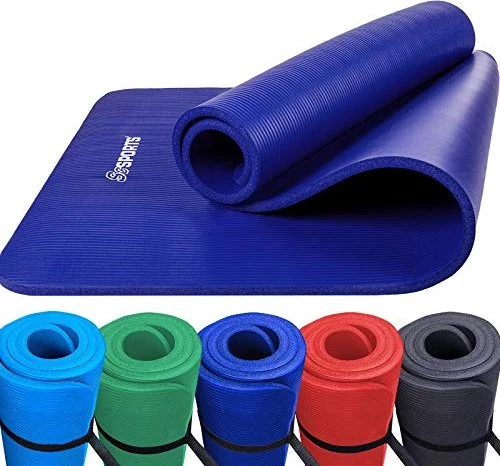 ScSports 190x100cm Yogamatte blau