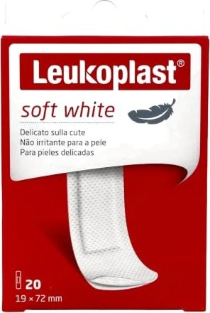 BSN medical Leukoplast Soft White Strips, 20 Stück (verschiedene Größen)