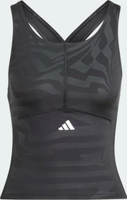 adidas Techfit Printed Crop Training Kompressionsshirt ärmellos schwarz (Damen)