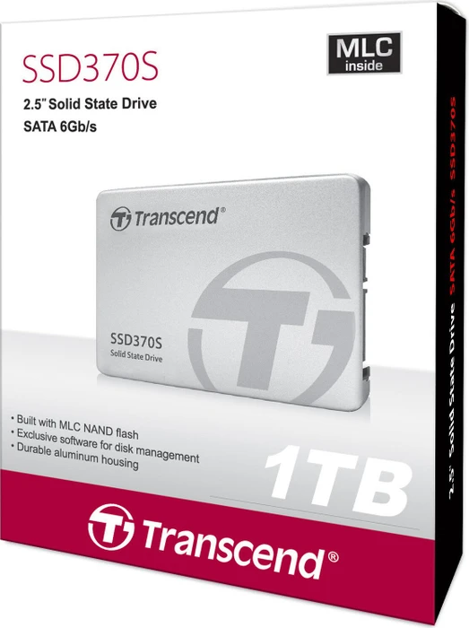 Transcend SSD370S 1TB, 2.5" / SATA 6Gb/s