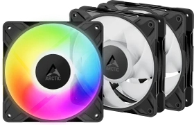 ARCTIC P12 Pro A-RGB LN, schwarz, 120mm, 3er-Pack (ACFAN00347A)