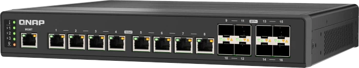 QNAP QSW-IM3200 Industrial Desktop 10G Managed Switch, 8x RJ-45, 8x SFP+