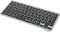 Manhattan Ultra Slim Dual-Mode Wireless Keyboard, schwarz/silber, USB/Bluetooth, DE Vorschaubild