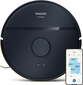 Philips XU2000/15 HomeRun 2000 Series Saug-/Wischroboter mitternachtsblau