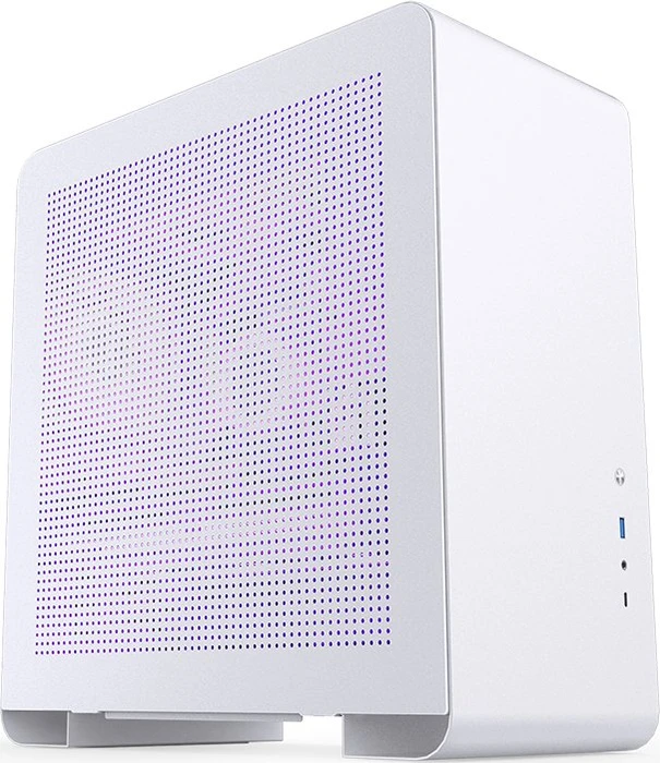 Jonsbo U4 Pro Mesh, weiß, Glasfenster
