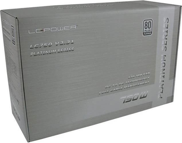 LC-Power Platinum Serie LC750 V2.31 750W, ATX 2.31