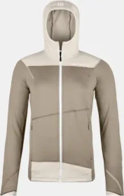 Ortovox Fleece Light Hoody Funktionsjacke grey sand (Damen)