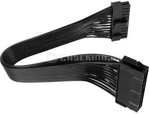 Cubitek Black Cobra Series 24-Pin ATX Verlängerung 30cm, schwarz