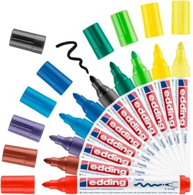 edding 4500 Textilmarker basic sortiert, 10er-Set