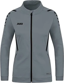Jako Challenge Trainingsjacke steingrau/schwarz (Damen)