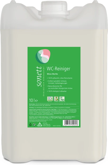 Sonett WC-Reiniger Minze-Myrthe, 10l