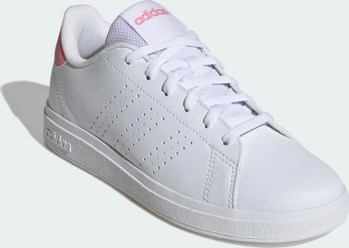 adidas Advantage Base 2.0 cloud white/bliss pink/core black (Junior)