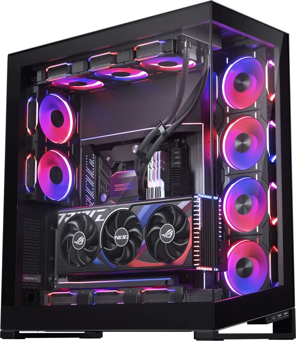 Phanteks Premium Vertical GPU Bracket Riser Card, gewinkelt, PCIe 4.0, 220mm, schwarz