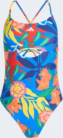 adidas Mexicana Florals Badeanzug glow blue/white (Damen)