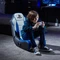 X Rocker Sony Playstation 5 Geist 2.0 Floor Rocker Gaming-Bodensessel für Kinder/Jugendliche, weiß/blau Vorschaubild