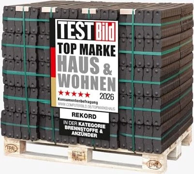 Rekord Kamin Braunkohlebriketts, 25.00kg