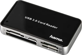Hama All in One Multi-Slot-Cardreader, USB 3.0 Micro-B [Buchse]