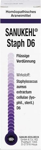 Sanukehl Staph D6 Flüssige Verdünnung Tropfen, 10ml