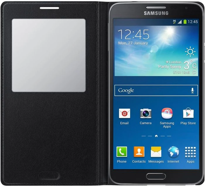 Samsung S-View für Galaxy Note 3 Neo schwarz