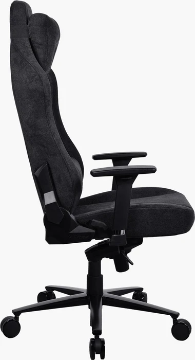 Arozzi Vernazza Soft Fabric Gamingstuhl, pure black