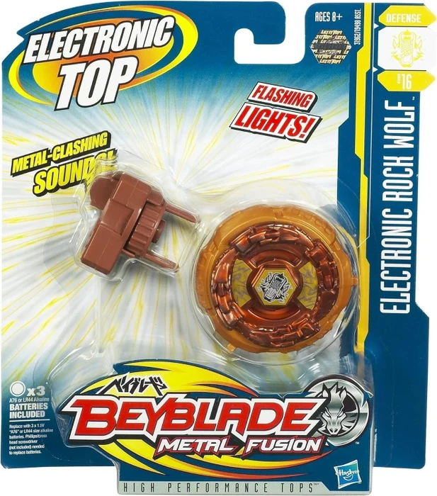 Hasbro Beyblade Metal Fusion Electronic Rock Wolf