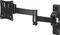 Hama TV-Wandhalterung Fullmotion 5 Sterne XS 2 Arme schwarz Vorschaubild