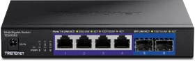 TRENDnet TEG-S Desktop 2.5G Switch, 4x RJ-45, 2x SFP+ (TEG-S562)